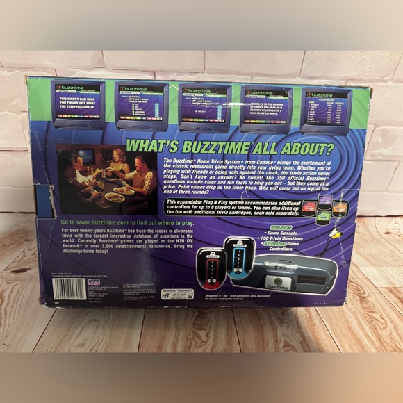 Buzztime Home Trivia System -Retro tech nostalgic electronics throwback‎ console - Picture 2 of 5